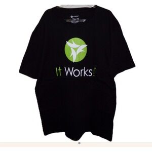 It‎ Work! T-Shirt Black, 2X